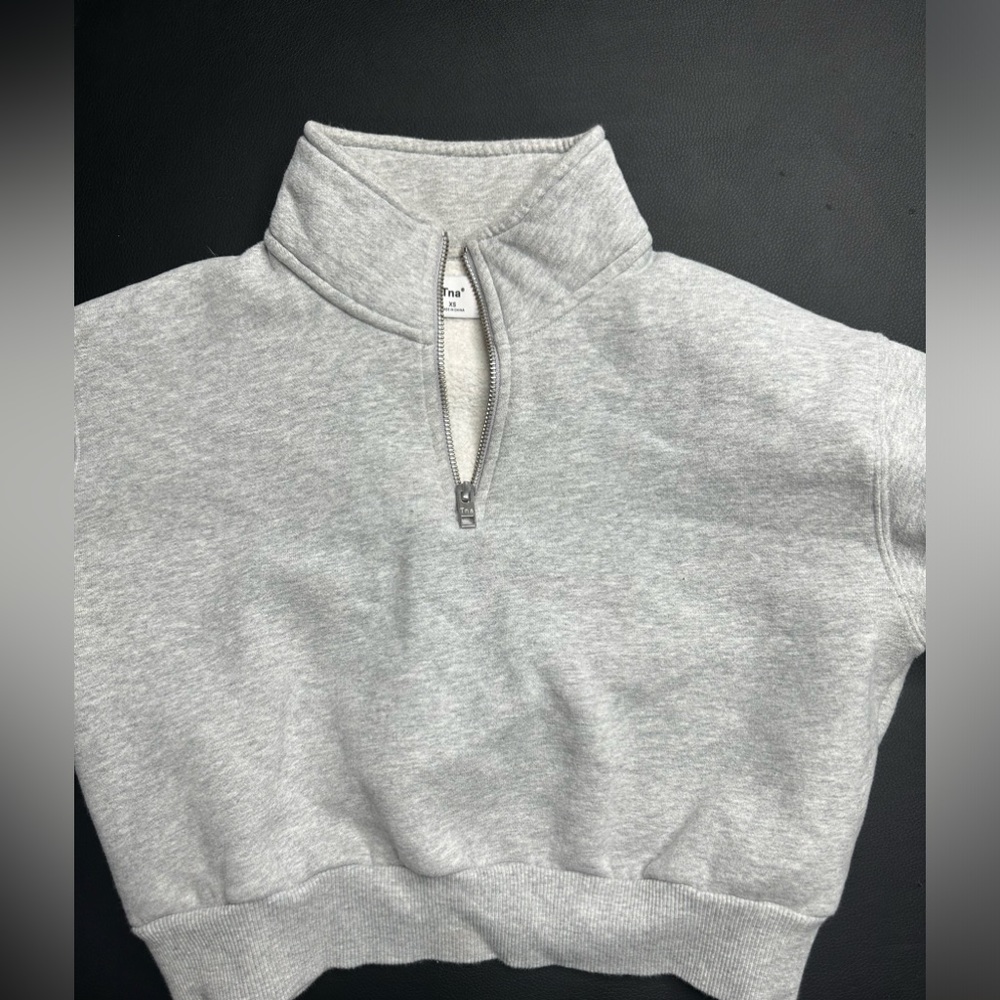 TNA Cropped Quarter Zip